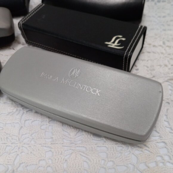 6 Eyeglass Cases + Kenneth Cole Sunglasses Lisa Loeb Harley Davidson Ellen Tracy - Picture 2 of 16